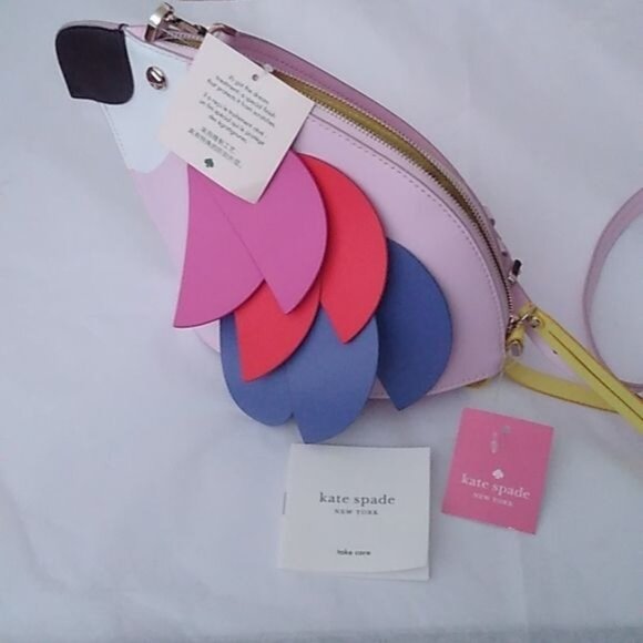 Kate Spade NY Parrot Crossbody Flock Party multi - Picture 2 of 8